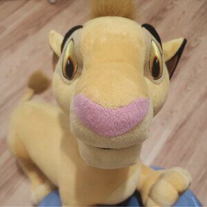 Disney 20" Simba Lion King Plush Stuffed Animal 2002 Hasbro Large Vintage